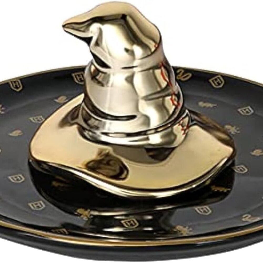 Sorting Hat Ceramic Trinket Tray - 3D Trinket Jewelry Holder, Bracelets Rings Ea